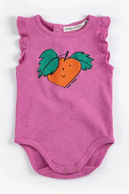 Боди без рукавов Tangerine Bobo Choses, розовый — фото 2