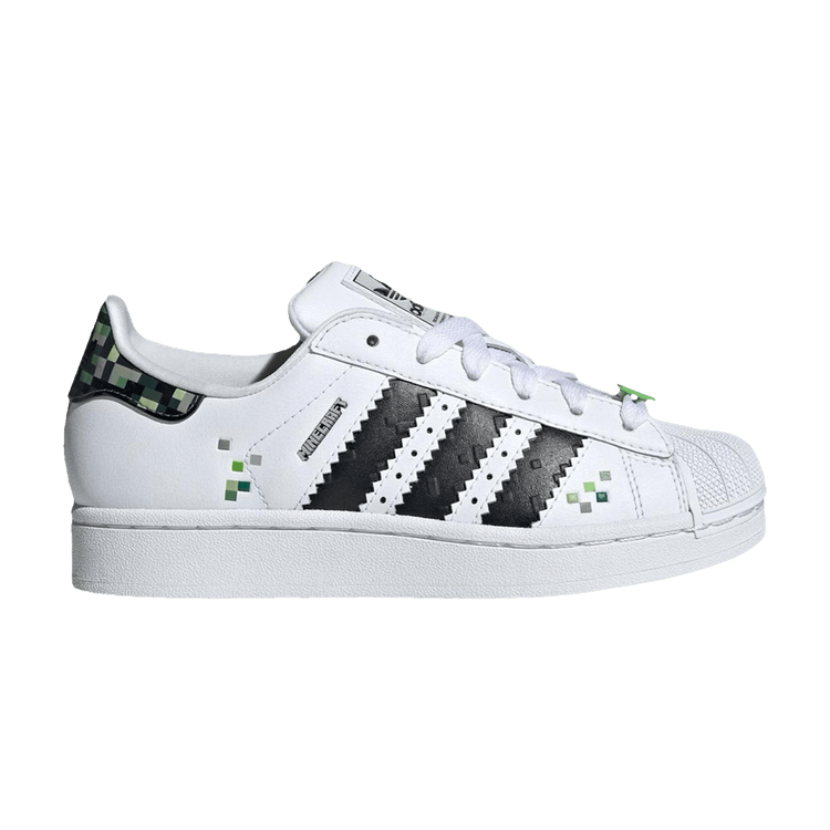 

Кроссовки adidas Minecraft x Superstar 2 J 'Creeper', белый