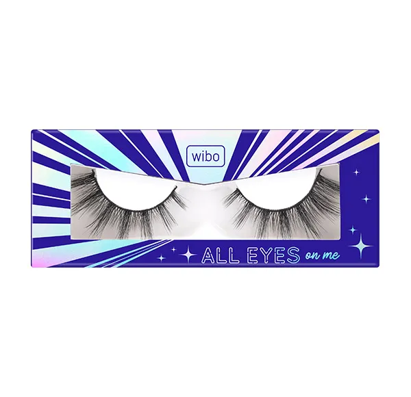 

Синтетические накладные ресницы False Lashes All Eyes On Me Wibo, 1 UD