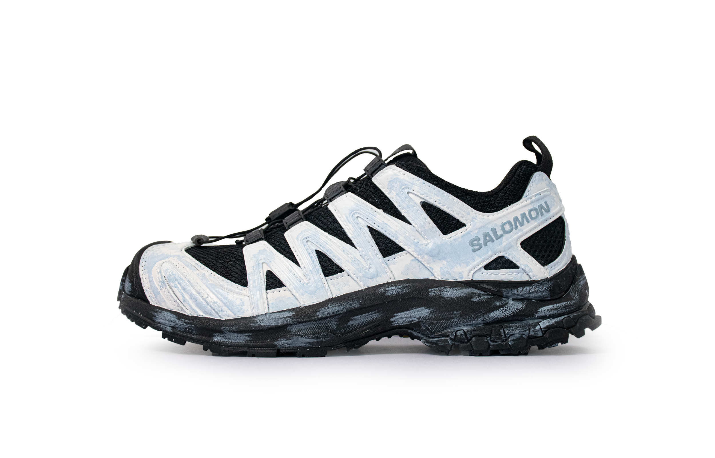 

SALOMON Кроссовки для бега XA PRO 3D LA YAUTE Low top Unisex черно-бело-синие