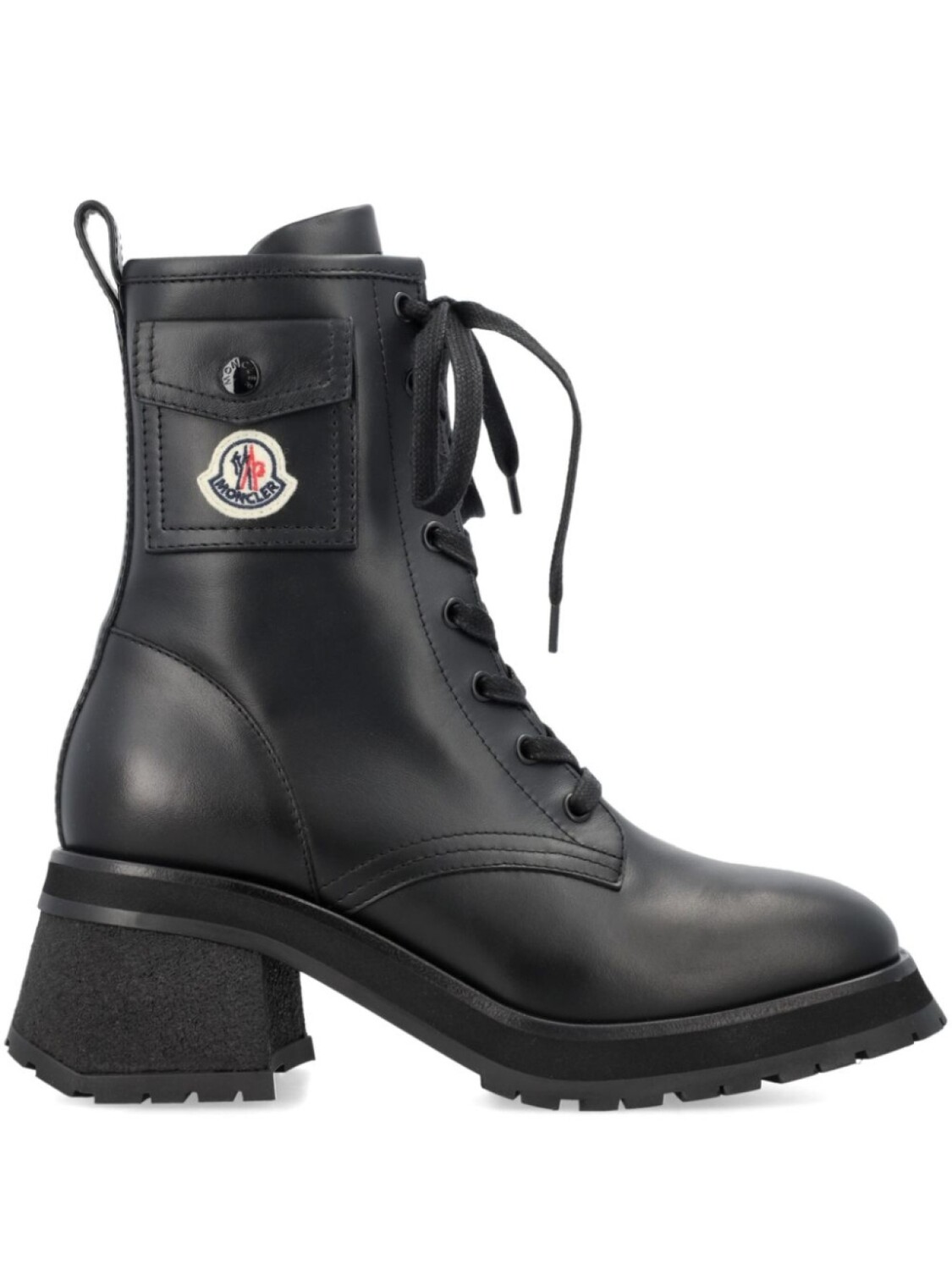 Moncler ботильоны Gigi с карманами, черный