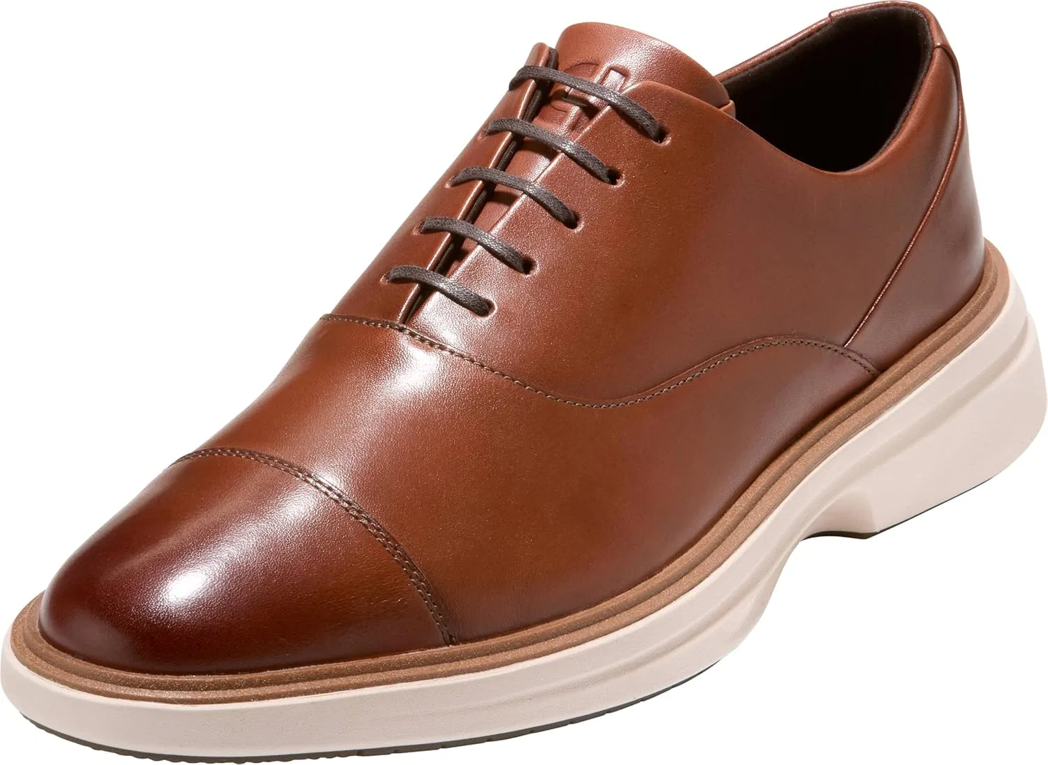 Мужские туфли Cole Haan Original Grand Cityspectre Cap Toe Oxford, 2-Woodbury Naturl