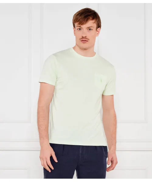 

Футболка Slim fit Polo Ralph Lauren, зеленый