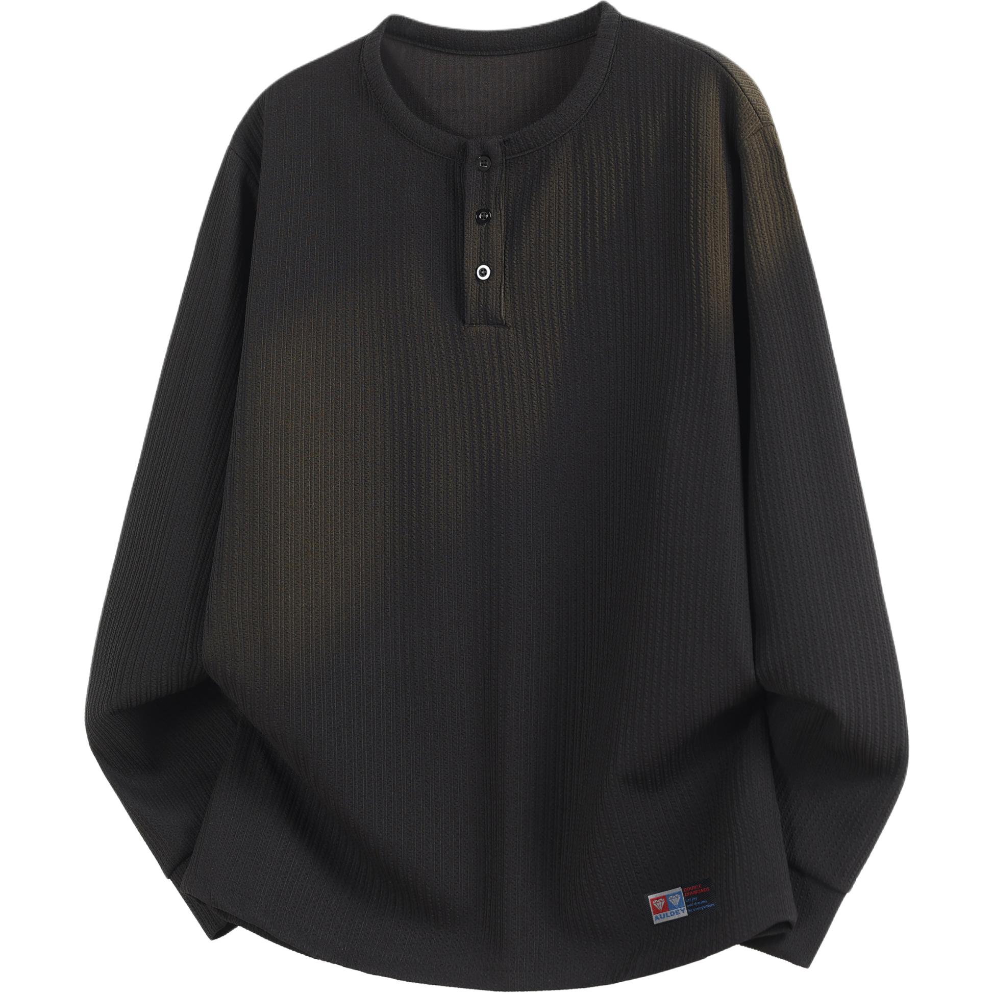 

Свитшот Unisex Henry Collar Moderate Heavyweight AULDEY, черный