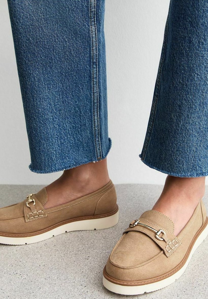 Туфли-лодочки WIDE FIT DETAIL New Look Wide Fit, коричневый