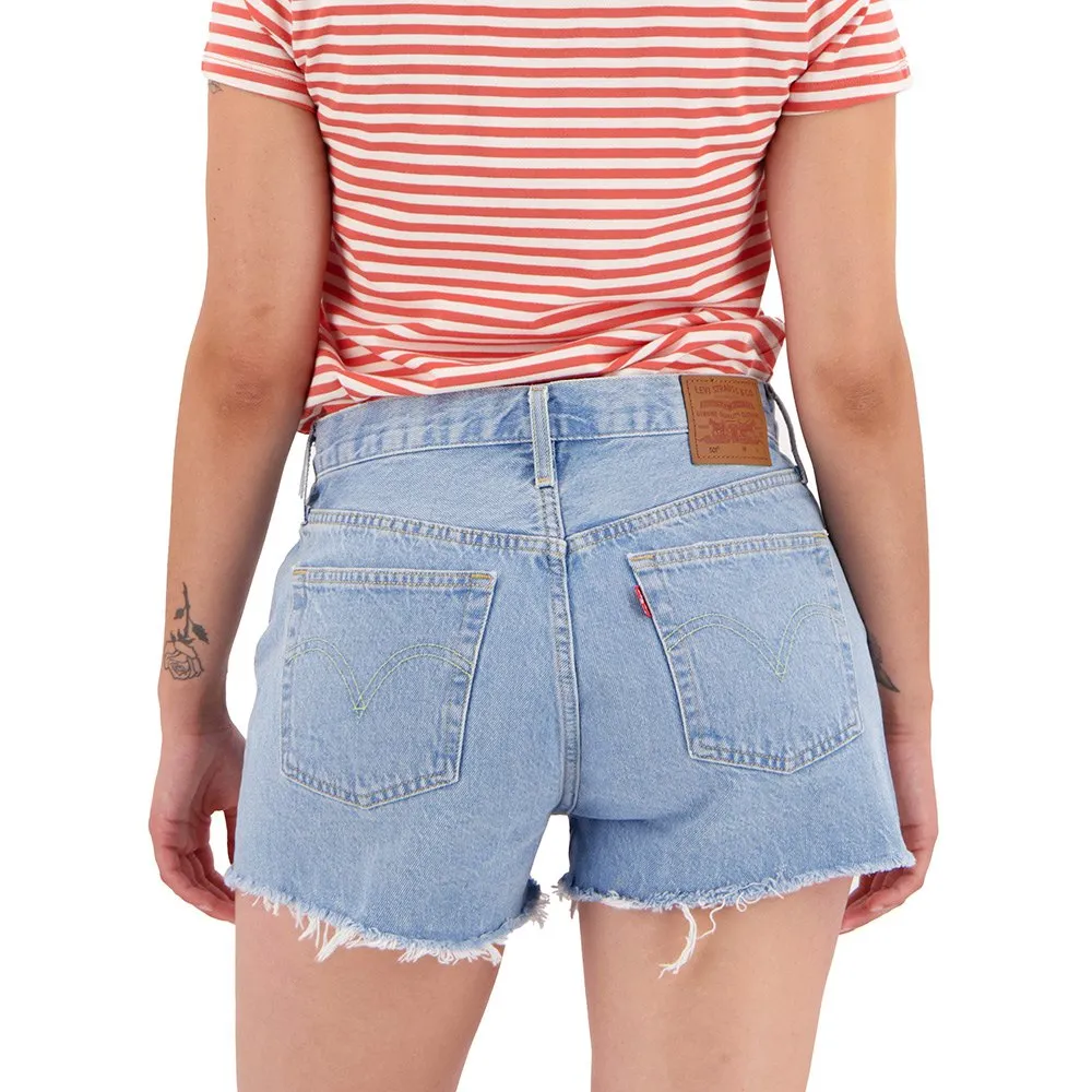Шорты Levi's 501 Original denim, синий — фото 2