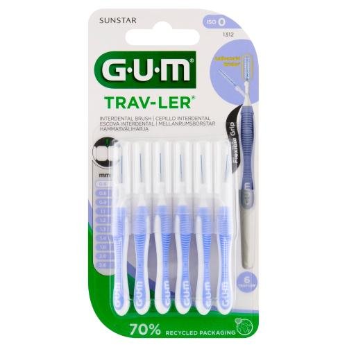 

SUNSTAR GUM Trav-Ler Межзубные ершики 0,6 мм - 6 шт.