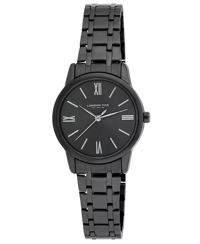

Женские часы Quartz Waverly Black Alloy, 32 мм London Fog