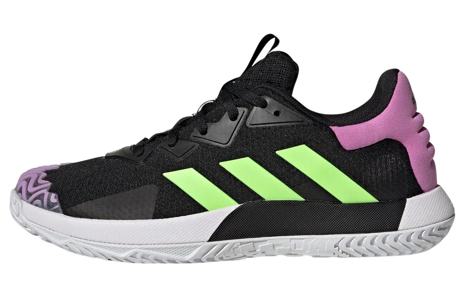 

Кроссовки adidas Solematch Control Core Black Signal Green Pulse Lilac