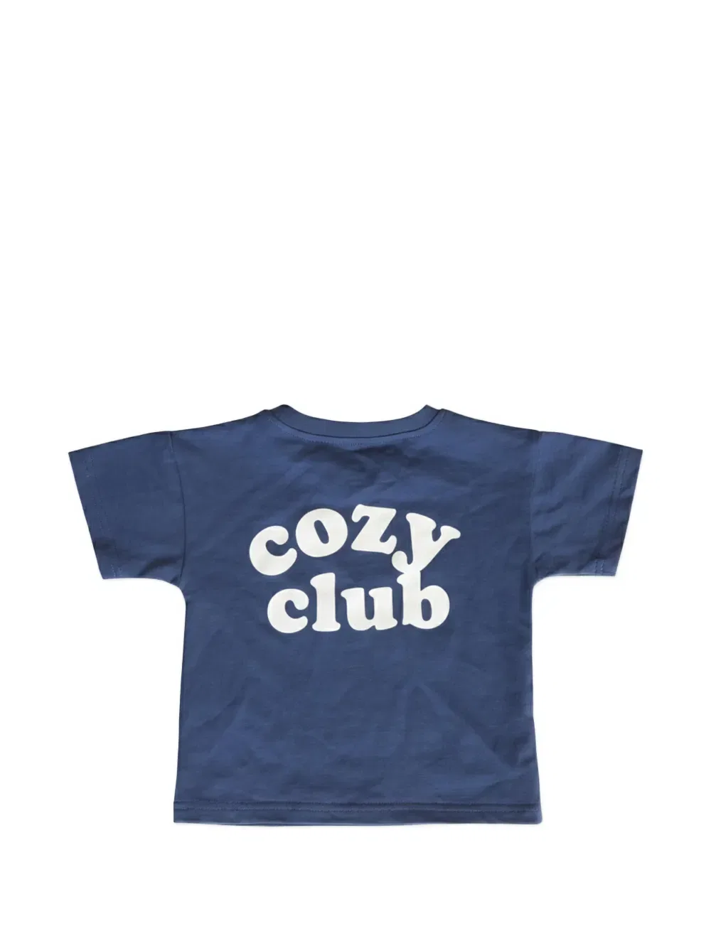 Футболка с логотипом Cozy Crew Club, синий — фото 2