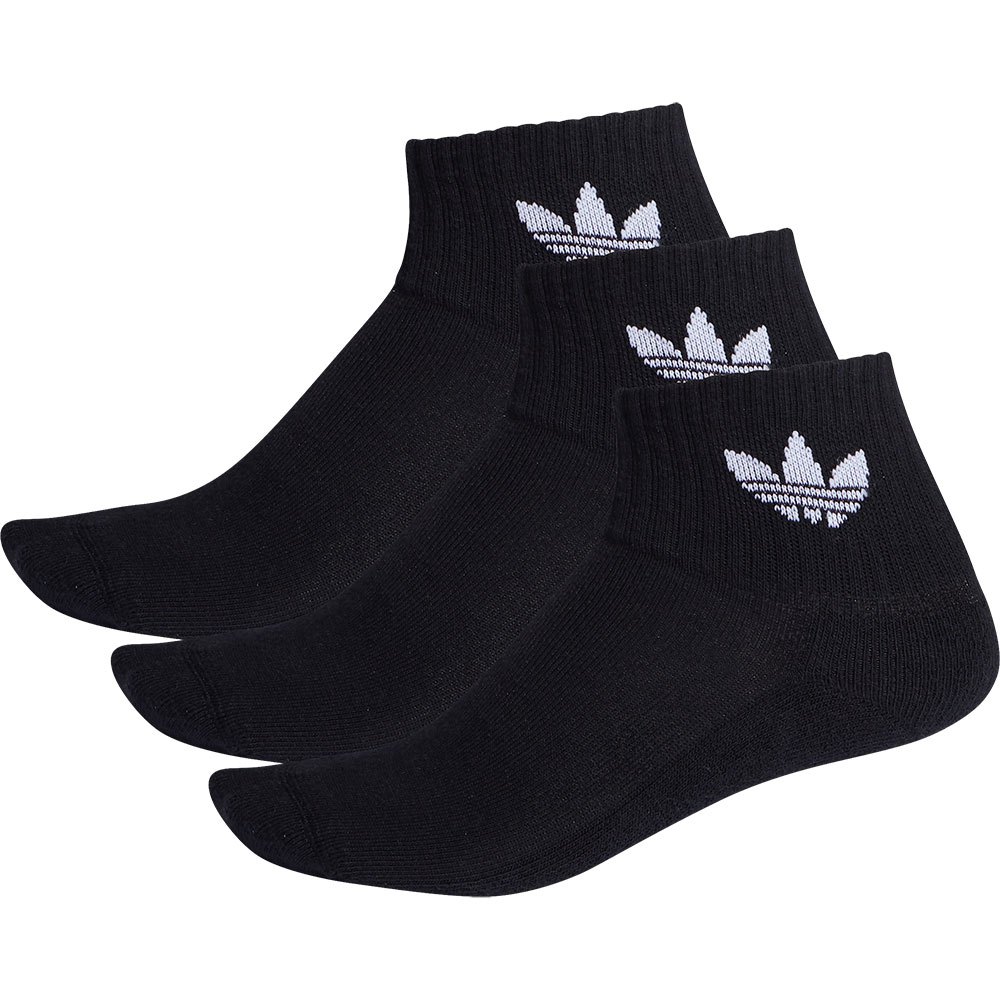 

Носки adidas Originals Ankle Mid 3 шт, черный