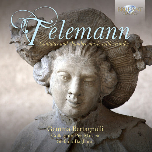 

CD диск Telemann / Bertagnolli / Collegium Pro Musica: Cantatas & Chamber Music with Recorder