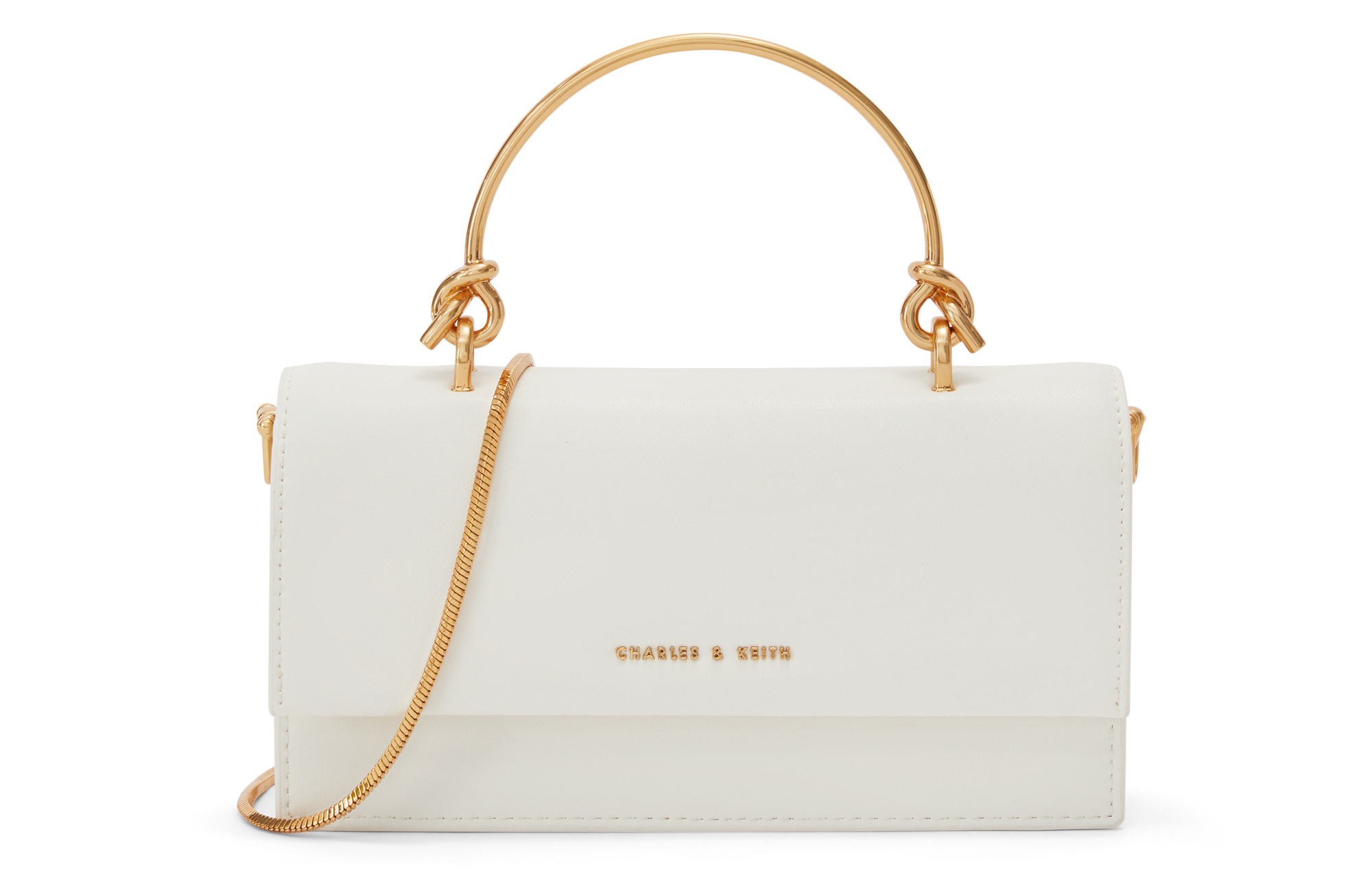 

Сумка CHARLES&KEITH, Молочный белый