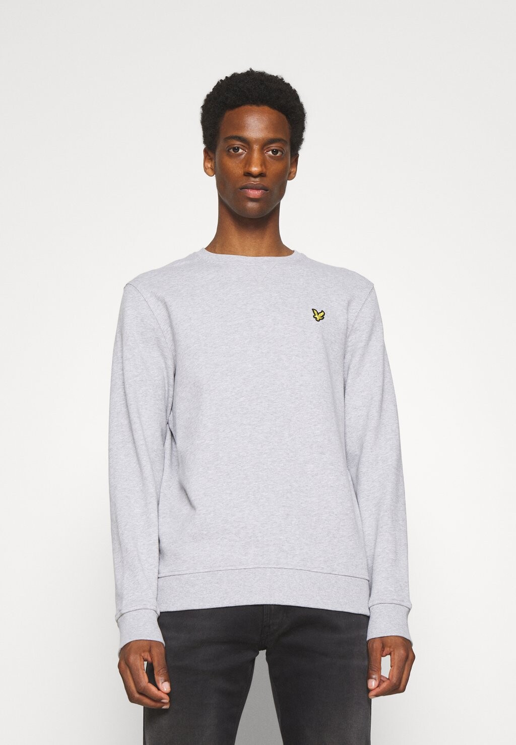 

Толстовка CREW NECK Lyle & Scott, светло-серый меланжевый