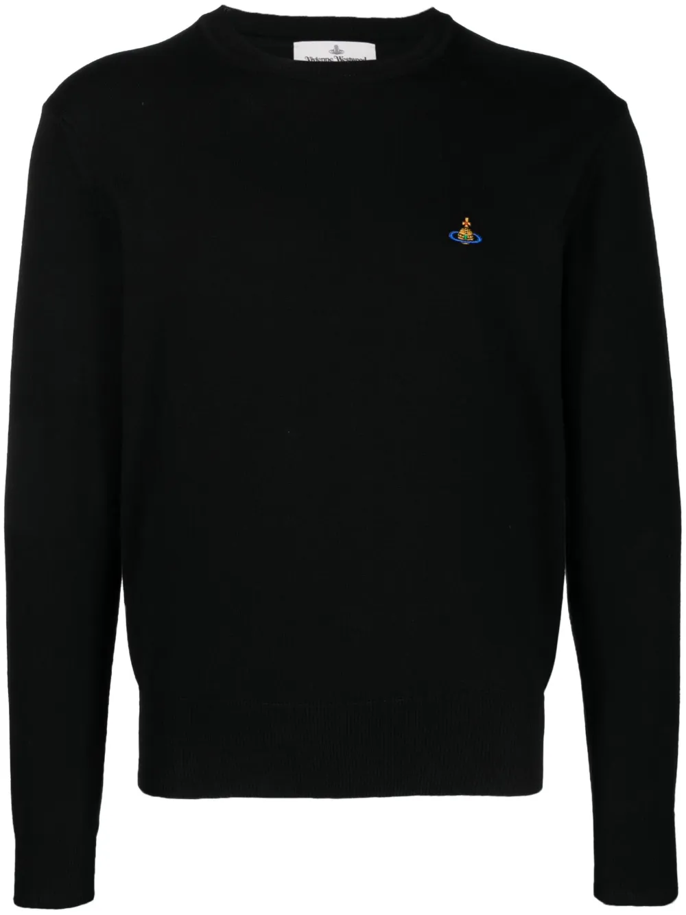 

Джемпер с вышивкой Orb Vivienne Westwood, черный