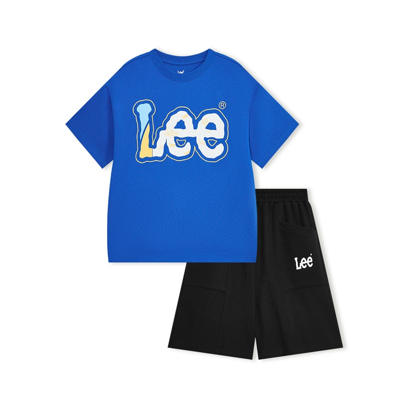 Детский спортивный комплект Casual Sportswear 2 Piece Set Lee, синий — фото 3
