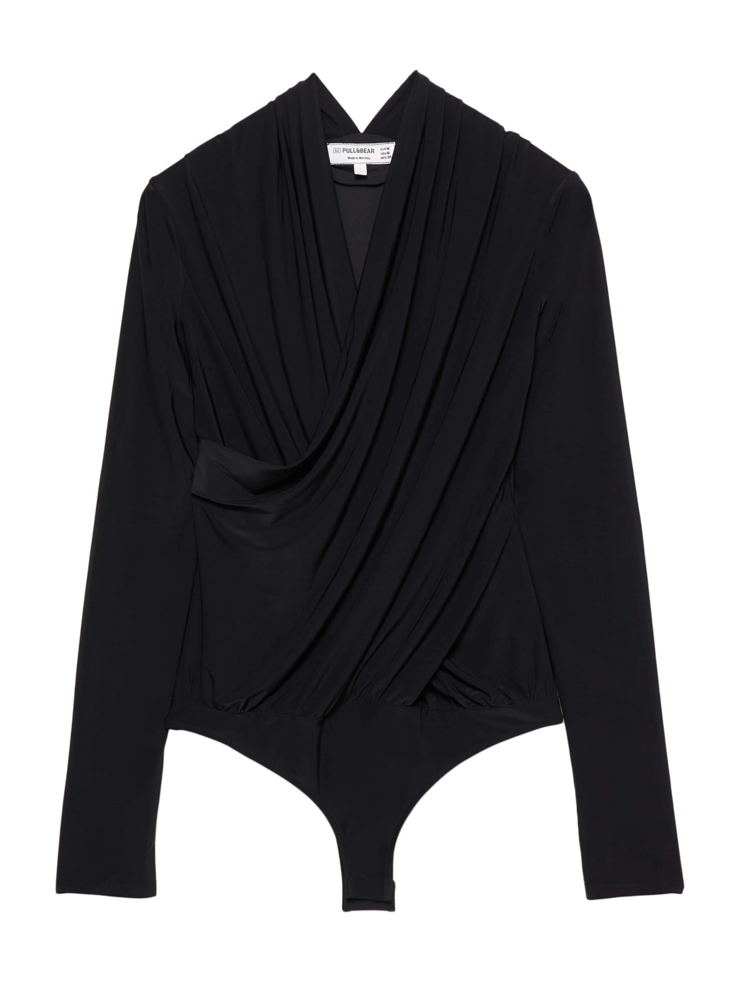 

Pull&Bear Боди в черном цвете