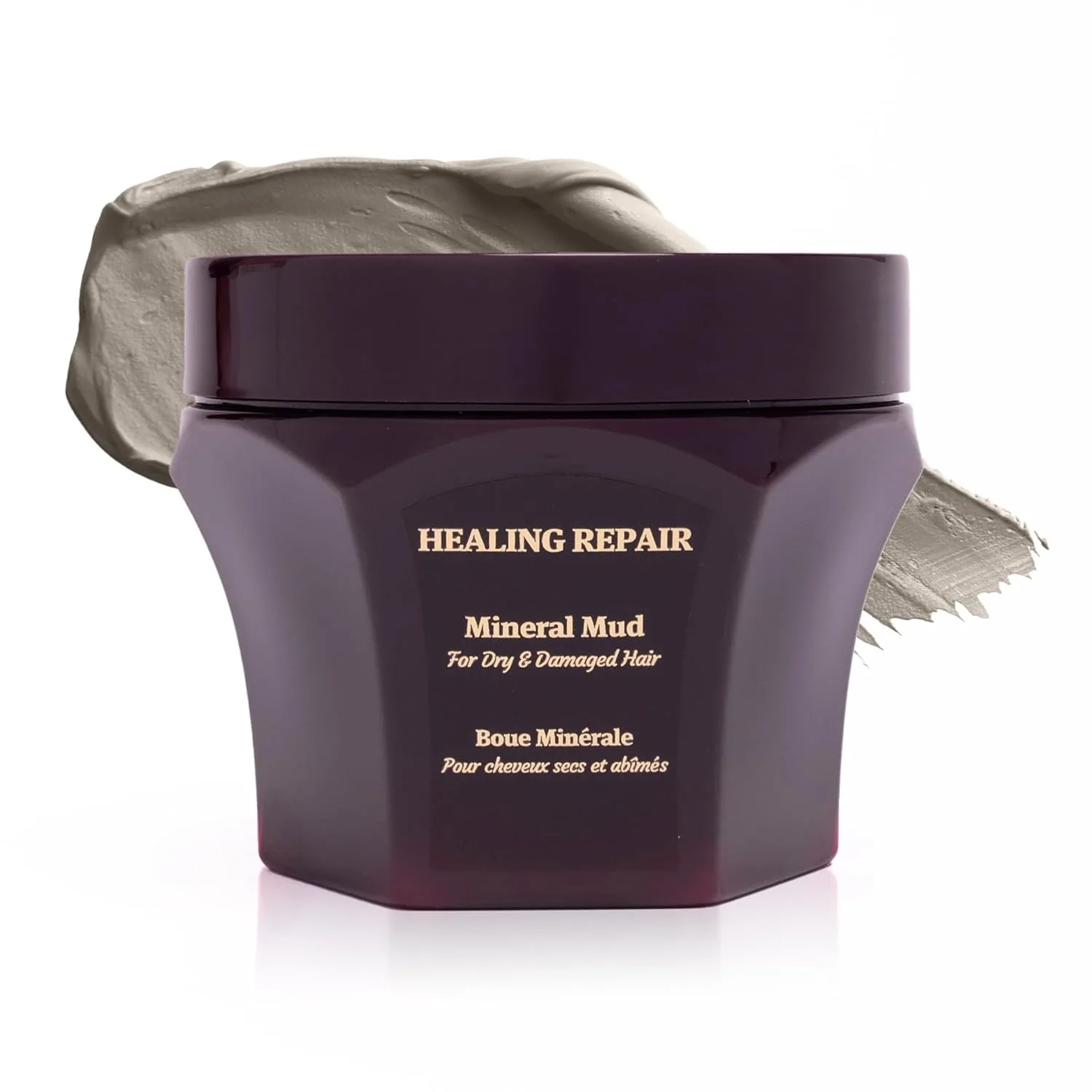 Маска для волос Saphira Dead Sea Mineral Mud - глубокое восстановление и увлажнение для сухих, поврежденных, пушащихся и кудрявых волос 503 мл (1 шт.)