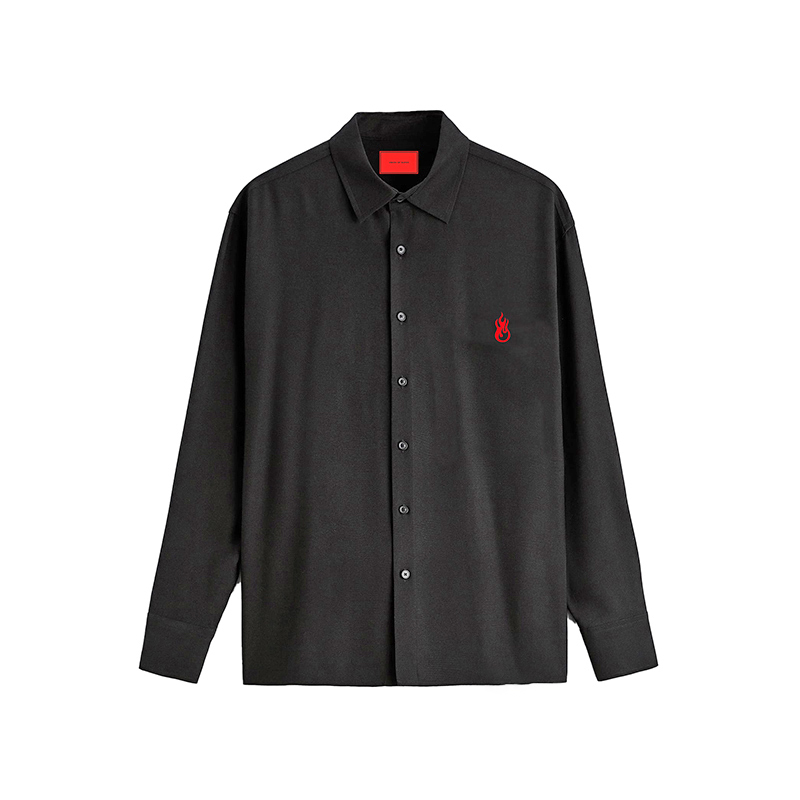 

Рубашка VOS с длинным рукавом унисекс Vision Of Super, черный