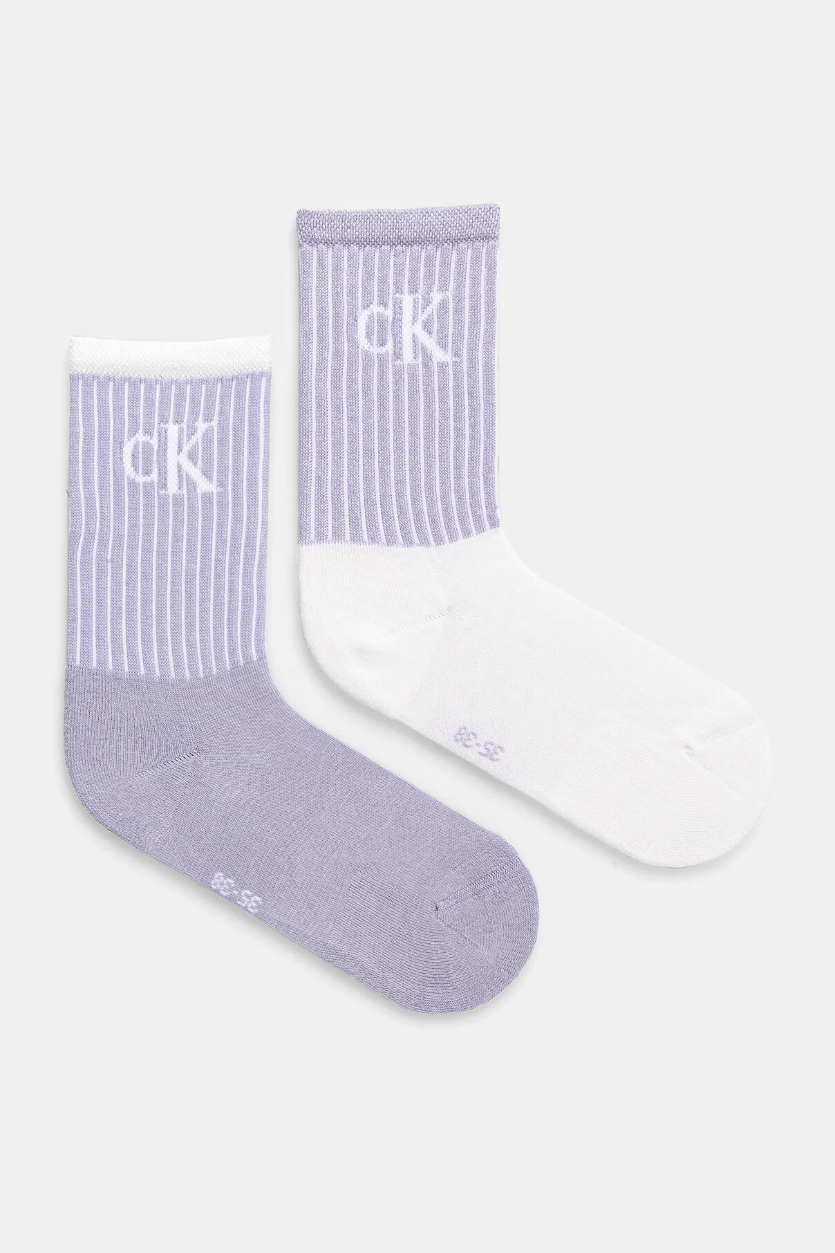 

Носки 2 пары Calvin Klein Jeans, фиолетовый