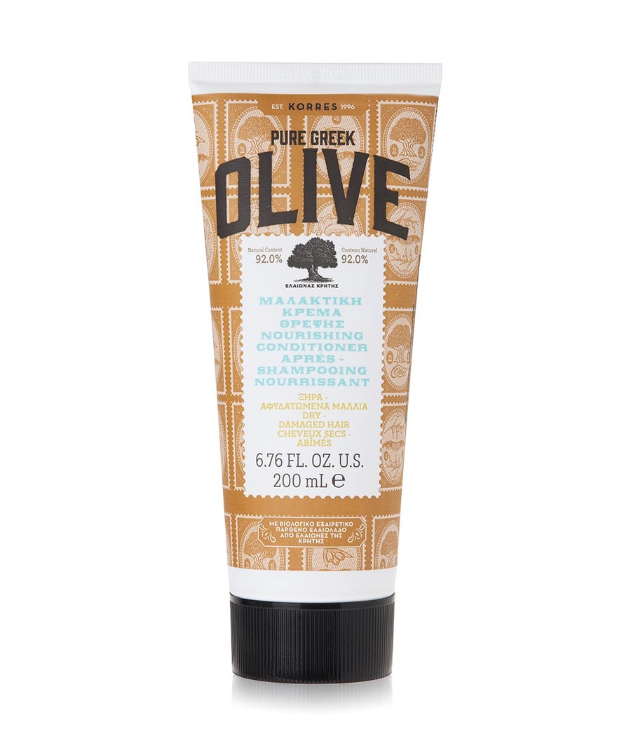 

Кондиционер KORRES Pure Greek Olive Nährender Conditioner, 200 ml