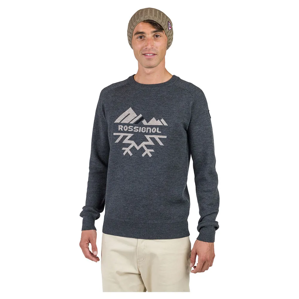 

Свитер Rossignol Jacquard Crew Neck, серый