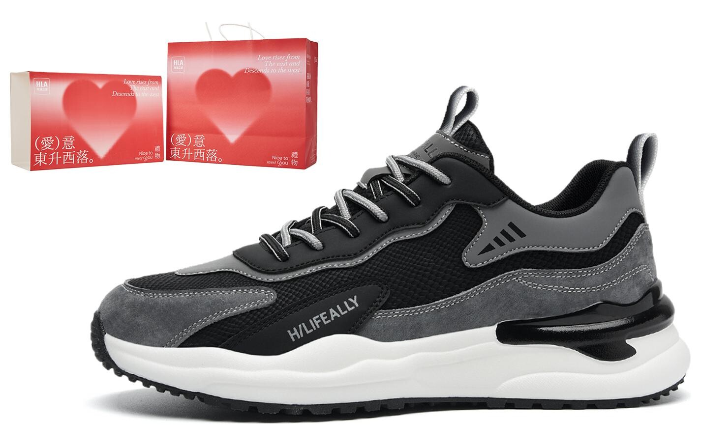 

Кроссовки HLA Lifestyle Shoes Men Low-top, черный