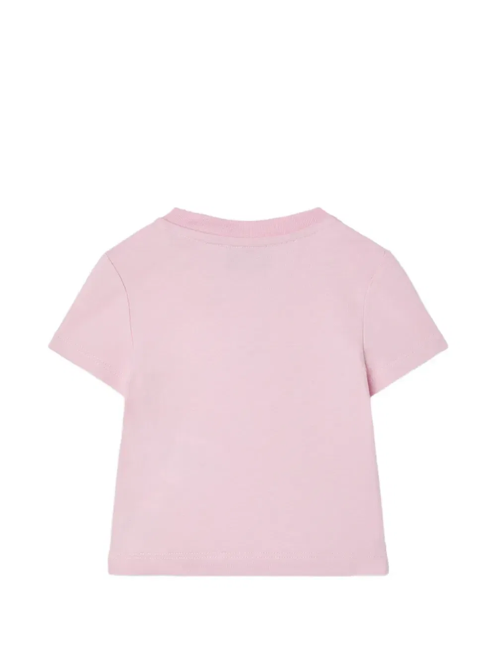 Футболка с вышитой нашивкой Pucci Junior, розовый — фото 2