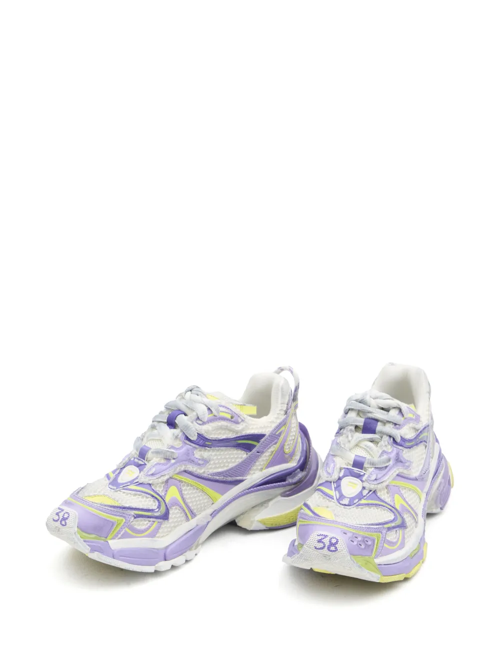 Кроссовки Runner 2 BALENCIAGA, фиолетовый — фото 4