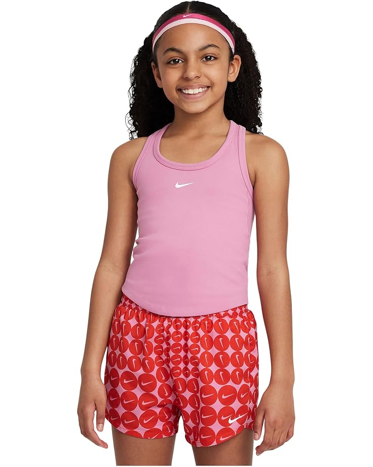 

Топ Nike Kids One Fitted Dri-FIT Tank, цвет Magic Flamingo/White