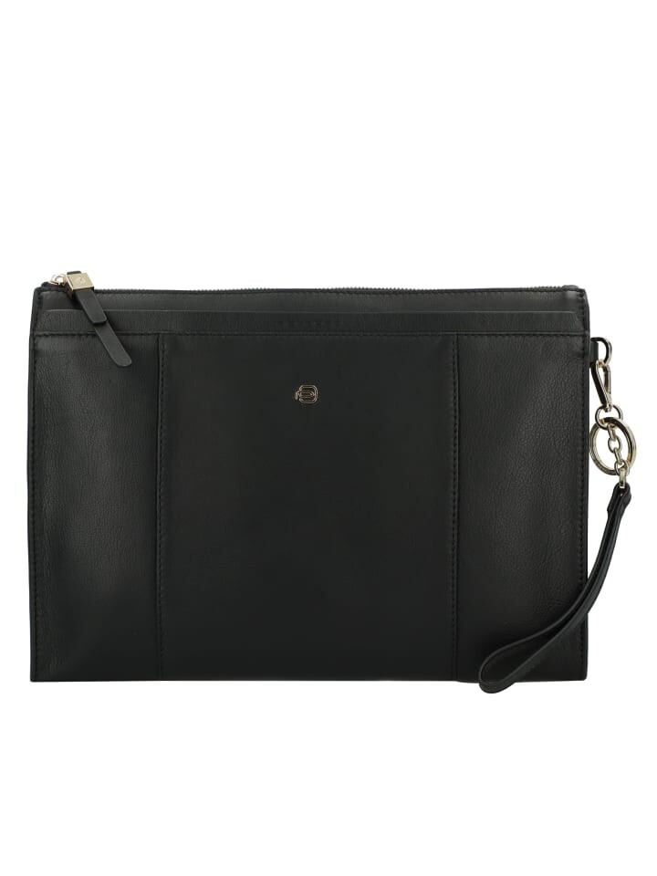 

Клатч Piquadro Circle Tablet-Clutch Tasche Leder 30,5 cm, черный