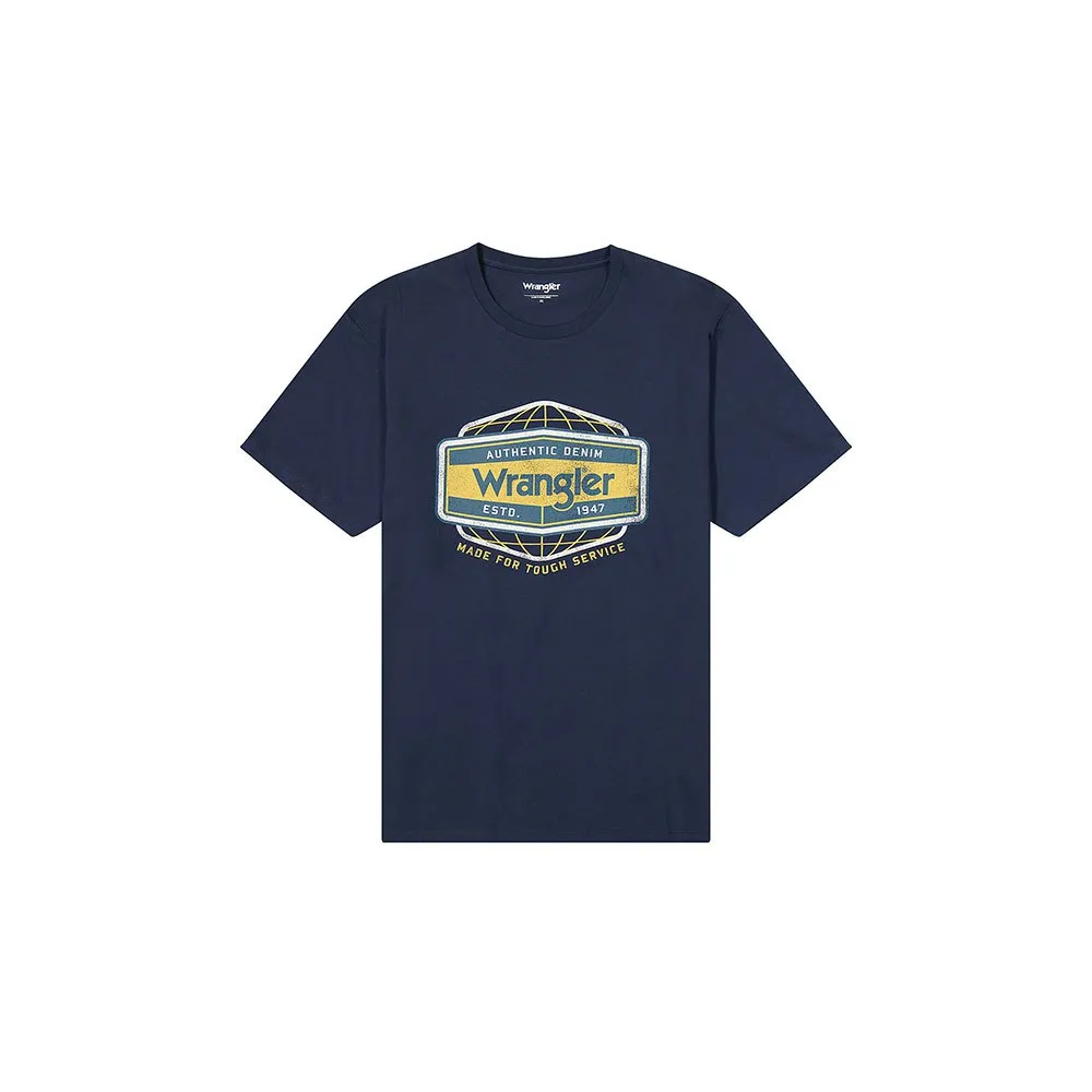 

Футболка Wrangler 112357448 Americana, синий