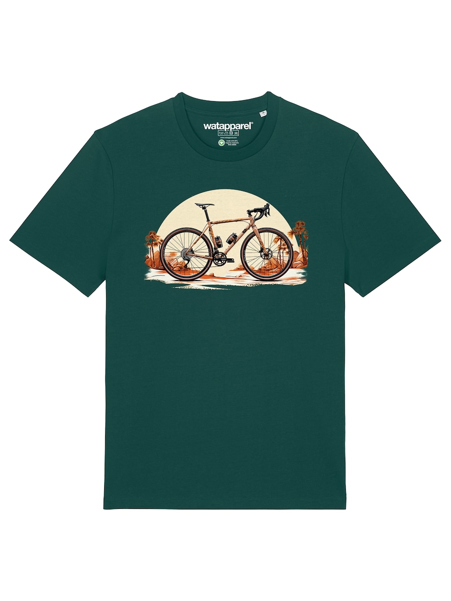 

Рубашка Watapparel Gravelbike, изумрудный