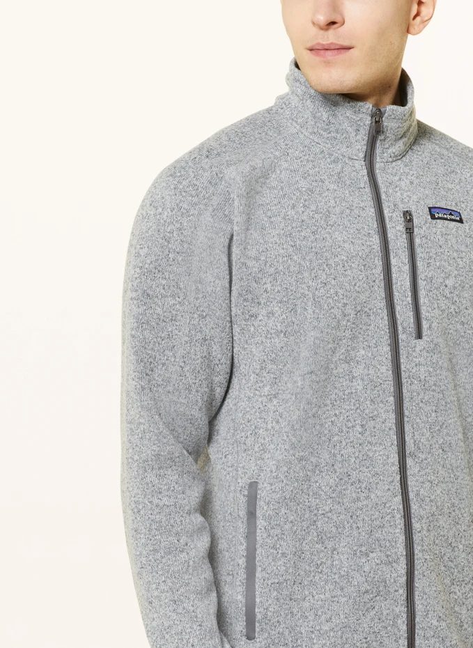 Вязаная флисовая куртка better sweater Patagonia, серый — фото 4