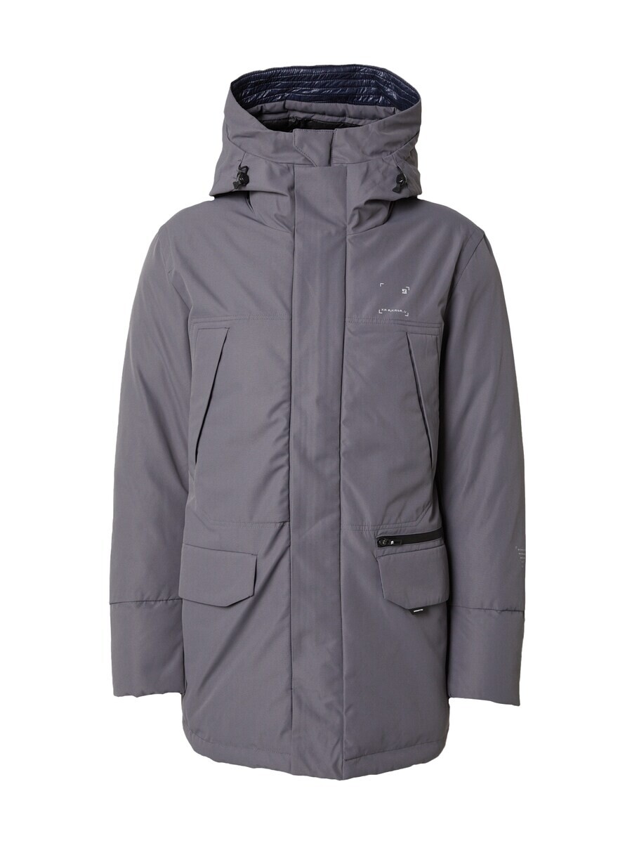 

Всесезонная куртка Krakatau Between-Seasons Parka MARCASITE Snorkel, базальтовый серый