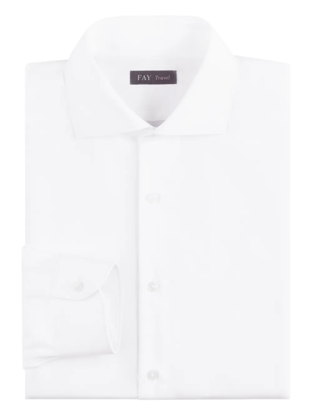 

Рубашка Travel с французским воротником Fay, белый
