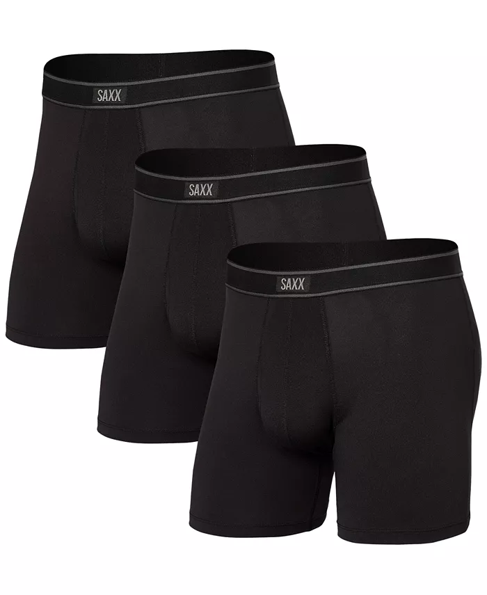 

Мужские боксеры Relaxed Fit Daytripper, 3 шт SAXX, черный