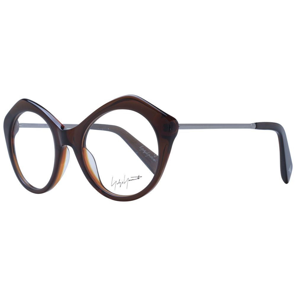 

Коричневые унисекс оптические оправы Yohji Yamamoto, Brown