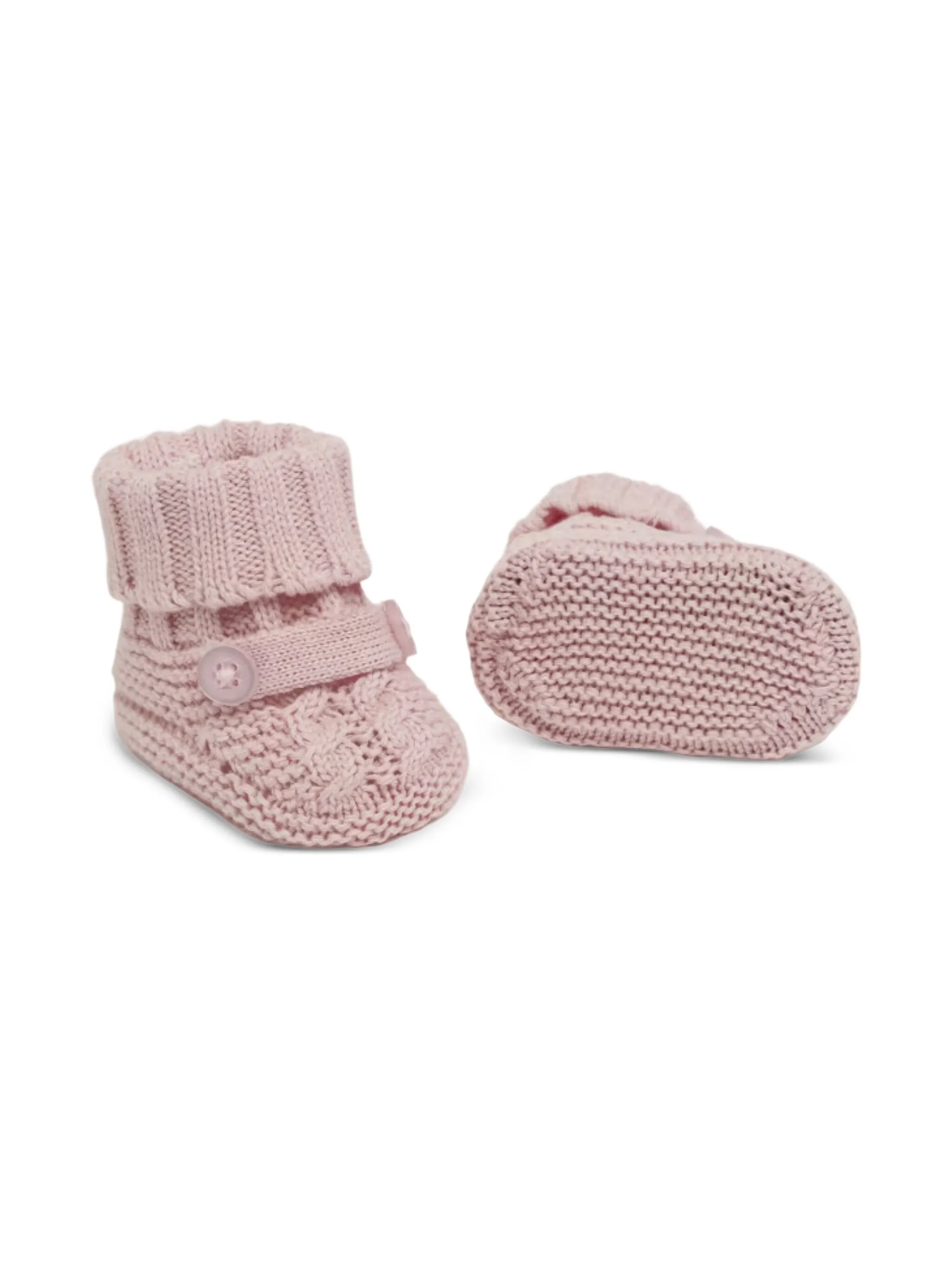 

Вязаные пинетки Mayoral, розовый