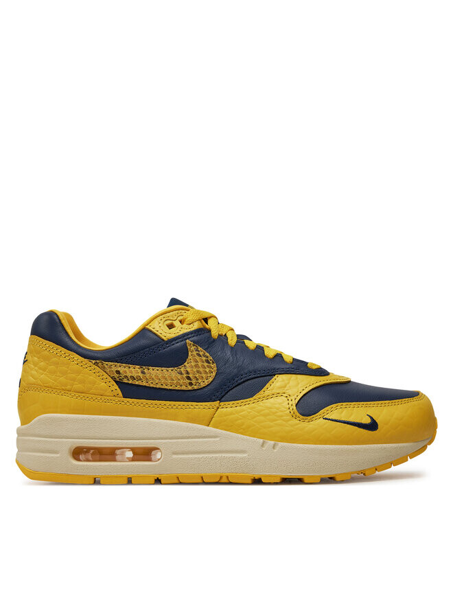 Кроссовки Nike W Air Max 1 Prm FJ5479 410, темно-синий/желтый
