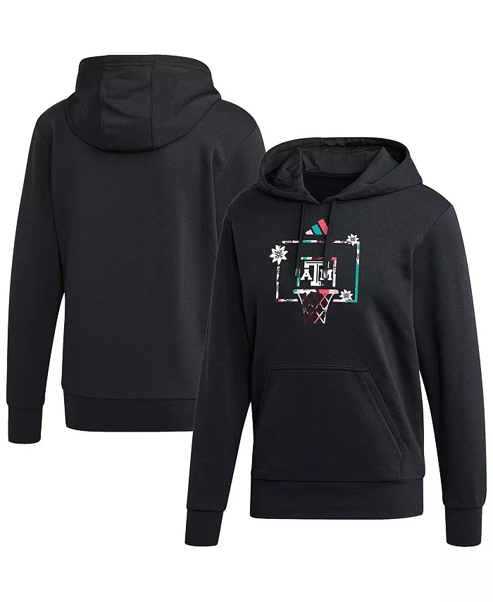 

Мужская черная толстовка с капюшоном Texas A&M Aggies Honoring Black Excellence adidas