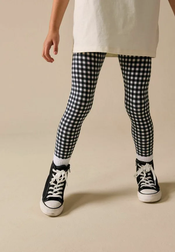 Леггинсы брюки Next, Black And White Gingham