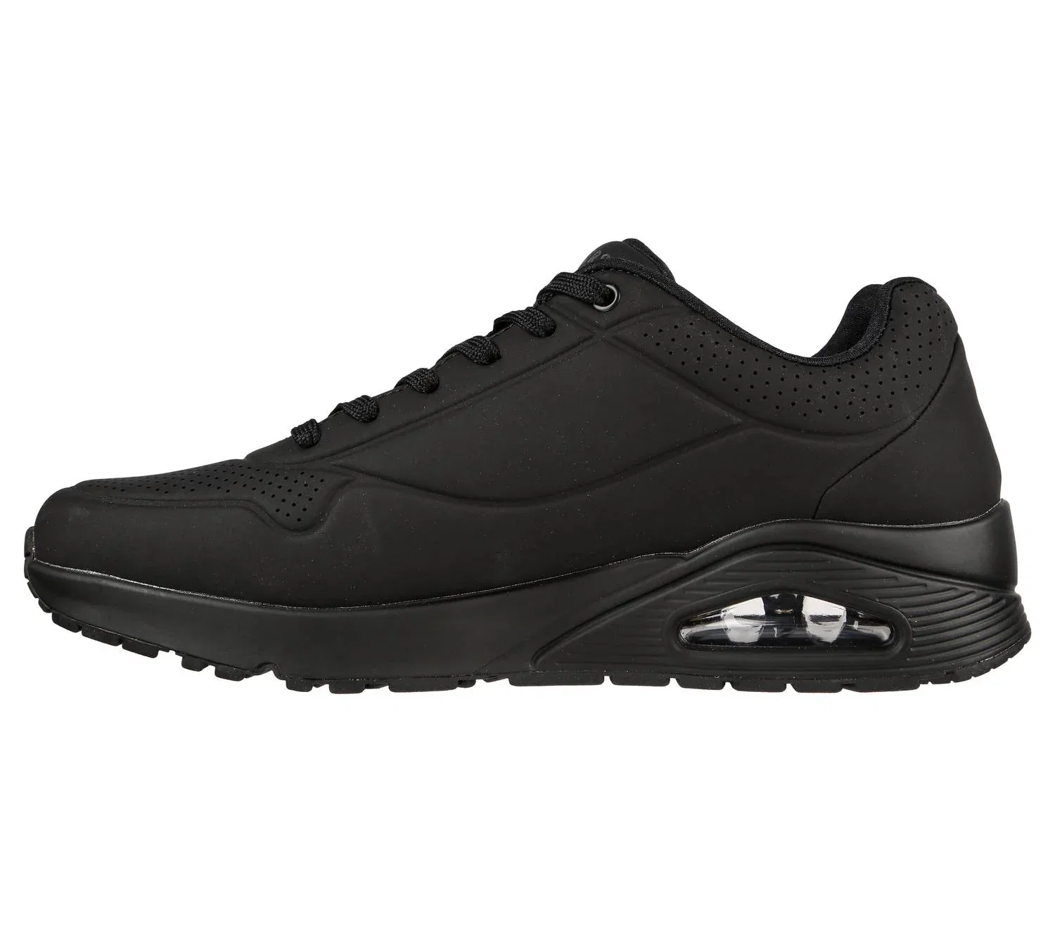 Skechers Мужские кроссовки Uno Stand On Air черного цвета — фото 2