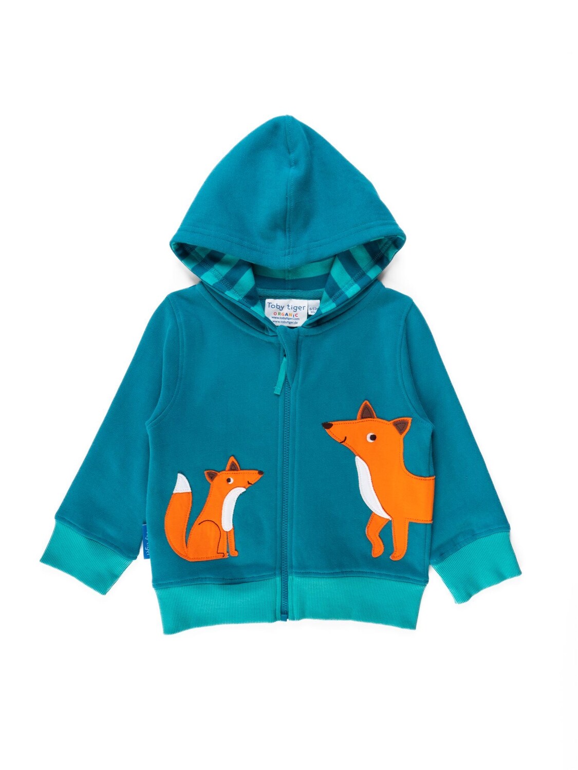 

Толстовка Toby Tiger mit Fuchs Applikation, зеленый