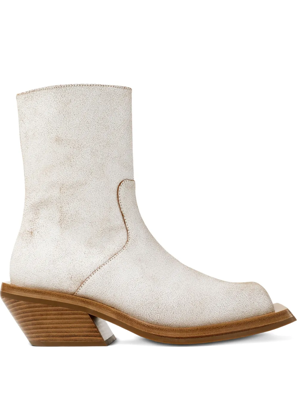 

Ботильоны Quetal на молнии с квадратным носком CamperLab, белый