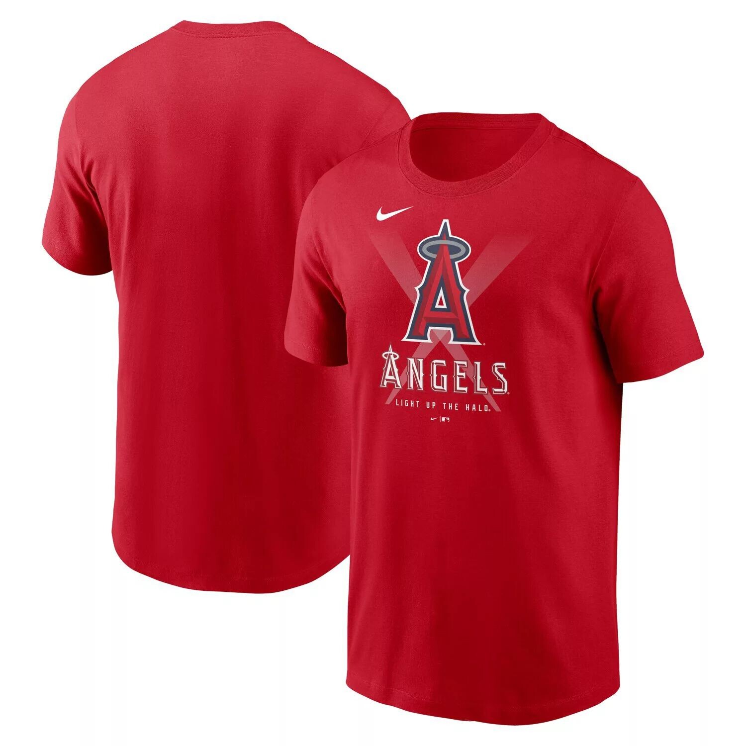

Мужская красная футболка Los Angeles Angels Light Up the Halo Local Team Nike, Красный, Мужская красная футболка Los Angeles Angels Light Up the Halo Local Team Nike