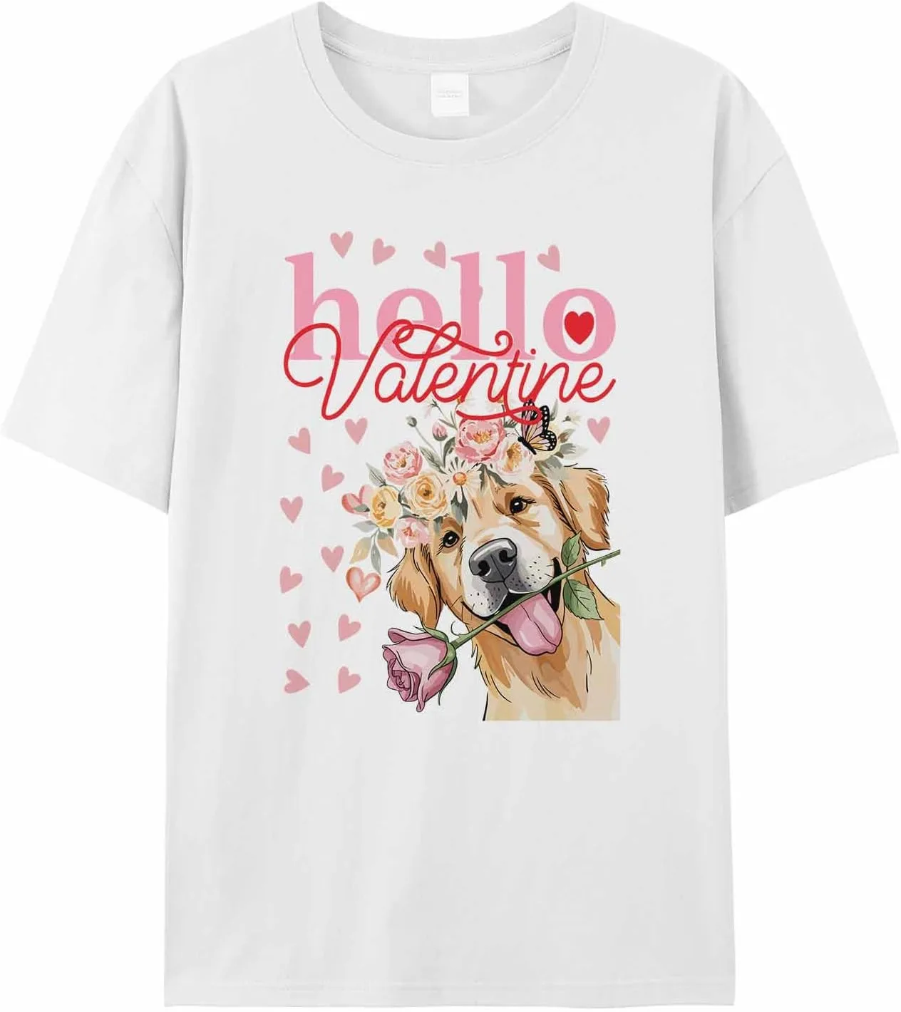 

Футболка мужская Farm Dog Hearts с коротким рукавом jdudh