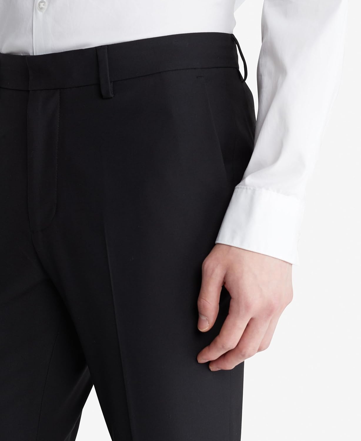 Мужские брюки Calvin Klein Refined Stretch, Black Beauty — фото 3