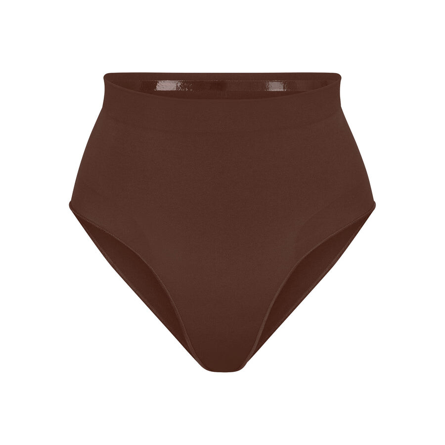 

Трусики средней длины SKIMS Seamless Sculpt, цвет Cocoa