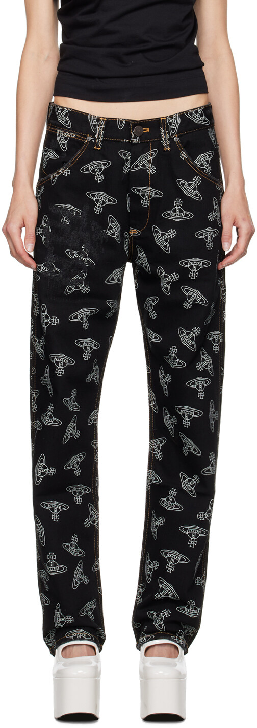 

Черные джинсы Ranch Vivienne Westwood